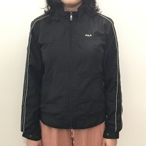 Fila Korean Sporty Black Jacket